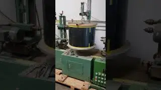 Inside SPAUN Drum Company, Rotary Indexing Drilling Machine #2