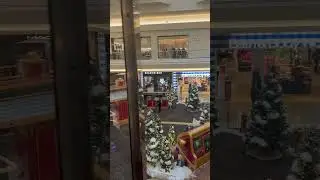 Cherry Creek Mall Elevator During Christmas. Denver, Colorado