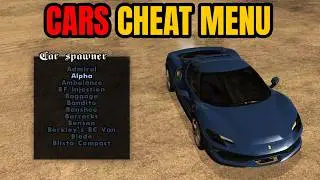How to Add Car Cheats Menu in GTA San Andreas