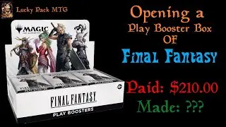 This box is COMPLETELY BONKERS! NO WAY that came out of ONE BOX! #packopening Final Fantasy Reupload
