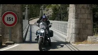 francia in moto D16 route croix sur roudoule saint leger pont sospendu