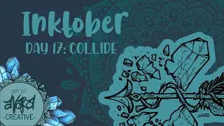 Day 17 | Collide | Inktober 2021