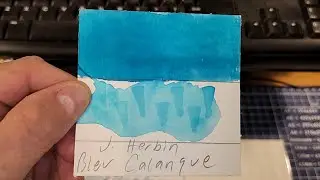 #30inks30days 26 J. Herbin Bleu Calanque