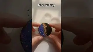 Blue+Gold+Black✨Unique Customised Resin Keychains😍|Resin Keychain Tutorial #resin#resinart #keychain