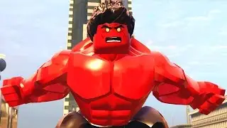 Lego Marvel Vingadores #35: Como Desbloquear o Hulk Vermelho - Xbox One HD Gameplay