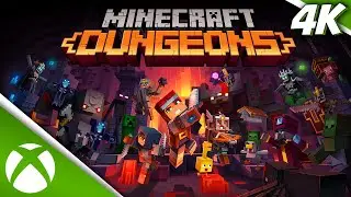 Minecraft Dungeons (2020) Xbox Series X Gameplay 4K - No Commentary