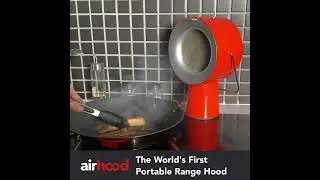 AirHood&reg; | The World's First Portable Kitchen Air Cleaner