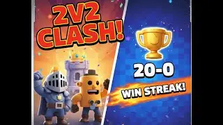 Road to 20 wins in a row | 2v2 clash royal | Ep. 1
