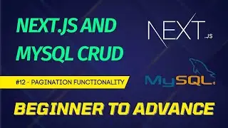 NEXTJS + MYSQL CRUD Tutorial for Beginners 2023 - #12 Pagination Functionality