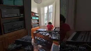 Teenage engineering Op xy, prophet 5, Korg mono poly, behringer wasp. Day 5