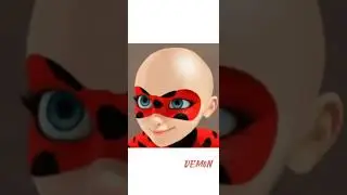 Bald characters Miraculous Ladybug👨&zwj;🦲 - MLB EDIT #miraculous #ladybug  #shorts