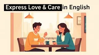 How to Express Love and Care in English | Easy English Conversation for Beginners