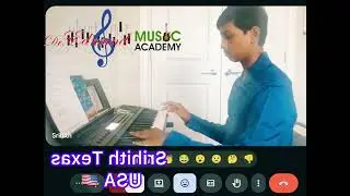 # Harp Song # Srihith , Online student # Texas , USA # Dr. Edmund Music Academy
