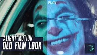 HOW TO CREATE OLD FILM LOOK IN ALIGHT MOTION | VHS EFFECT WITH PHONE & ALIGHT MOTION | #7