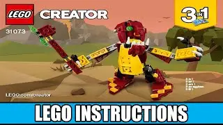 LEGO Instructions | Creator | 31073 | Mythical Creatures (Book 3)