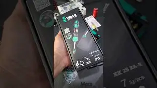 Wera | Kraftform Kompakt 25 RA-R with pouch | THE GIOI MOI JSC