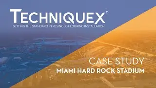 Hard Rock Stadium Project - Techniquex, Delivering world-class resinous flooring systems that last
