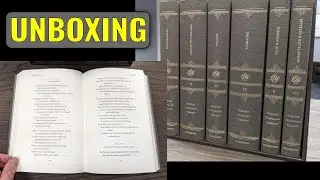 РАСПАКОВКА Библии для чтения ESV, комплект из шести томов &mdash; комплект Cloth-Over-Board Readers от Crossway
