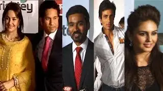 Bollywood Celebs At Red Carpet Of CCL 4