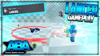 LEAKED Lancer Gameplay in Anime Battle Arena! (INSANE COMBO) | Roblox