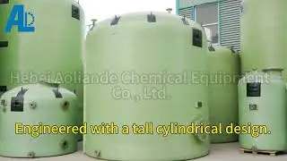frp vertical storage tank