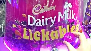 Mini Cadbury Dairy Milk Bouncy Ball Vending Machine