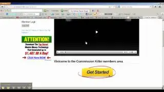 Commission Killer Review - Look into the Members Area - Commission Killer