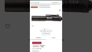 64 % off Streamlight 66318 MicroStream 45-Lumen Everyday Carry Pocket Flashlight with AAA Alkaline