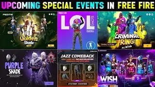 GOLDEN SHADE & PURPLE SHADE BUNDLE RETURN | FREE FIRE NEW EVENT | FF NEW EVENT | NEW EVENT FREE FIRE