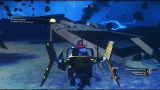 NMS Titan No Commentary 09 Stage 4 start, base, and fishing #nomanssky #expedition #titan