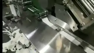 Automatic Tissue wipe Salt Pepper Toothpick Sets spoon fork knife Packaging Machine