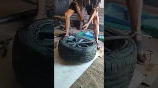 Change your tyre easy at home
