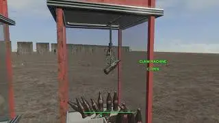 Fallout 4 - Physics-Based Arcade Claw Machine Test
