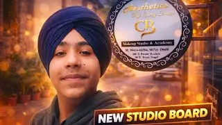 NEW STUDIO BOARD 😍 | Aesthetics By Cherry Banga ✨ | PREET BANGA 