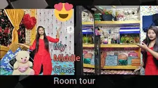 My Middle Class Room Tour | Decor ur room like this | Full Room Video | Natural Yashmine