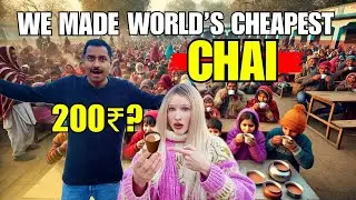 Foreigner made the World's Cheapest white tea 🤯| Finland Meets India | #foreignercookingindianfood