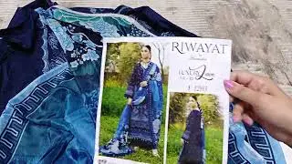 Riwayat by Ramsha .New lawn embroidered  collection