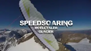 Speedriding and Speedsoaring Moelltaler Glacier