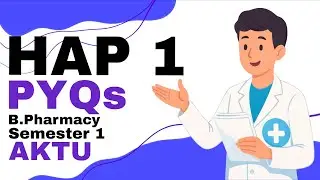 Human Anatomy And Physiology| PYQs | Sem 1| B.pharmacy