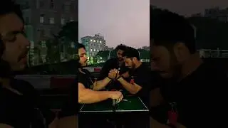 Shayan vs Rabiul (The White Wolf 🐺) | Left Hand Sparring | Bangladesh Armwrestling 🔥🦴