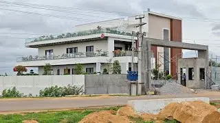 656 YARD COMMERCIAL OPEN LAND FOR SALE DIRECT OWNER HYDERABAD ELIP PROPERTY #land #drone #plot #sale
