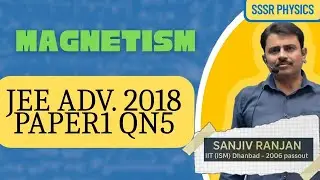 Jee adv. 2018 Paper1 QN5 Magnetism #jeeadvanced #education #physics
