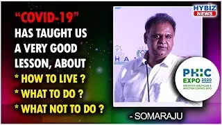 Somaraju Speech at PHIC Expo 2020 Hitex, Hyderabad || PHIC Expo 2020 || Hybiz