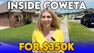 Coweta OK Homes UNDER $350K | Tour This Tulsa Suburb Gem In Wynstone Neighborhood | Tulsa Oklahoma
