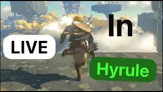 Erstes mal LIVE in Hyrule!! Zelda TOTK