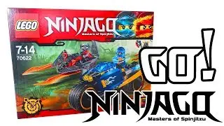 LEGO Ninjago Desert Lightning set 70622 unboxing and Speed Build