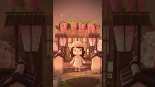 Cherry Blossom Temple | Animal Crossing: New Horizons #shorts