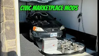Modifying My 2002 Civic With Cheap Marketplace Finds!