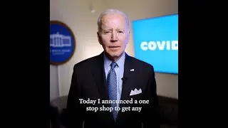 President Biden announces the launch of COVID.gov