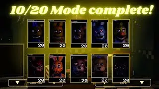 Five Nights to Remember - True Nightmare (10/20) completed!